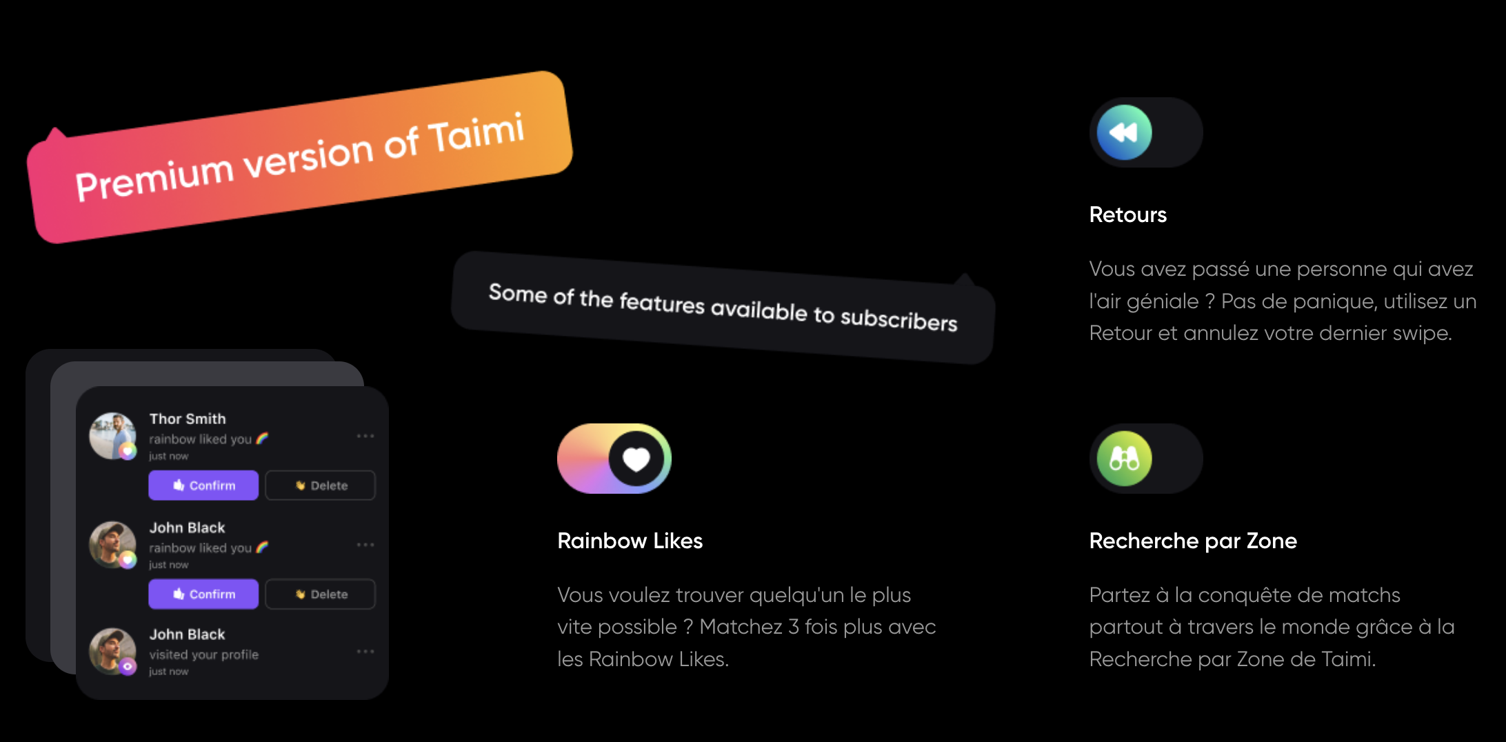 Taimi premium