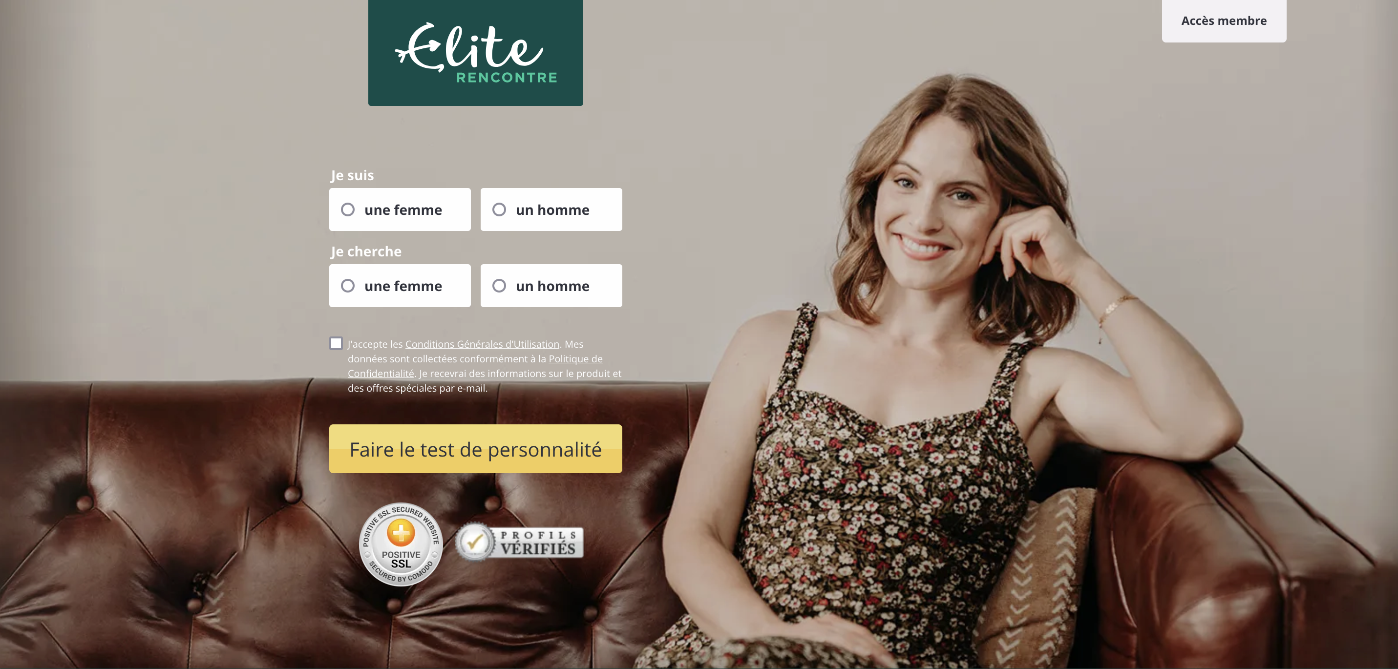 Elite Rencontre home