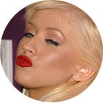 duckface Christina Aguilera